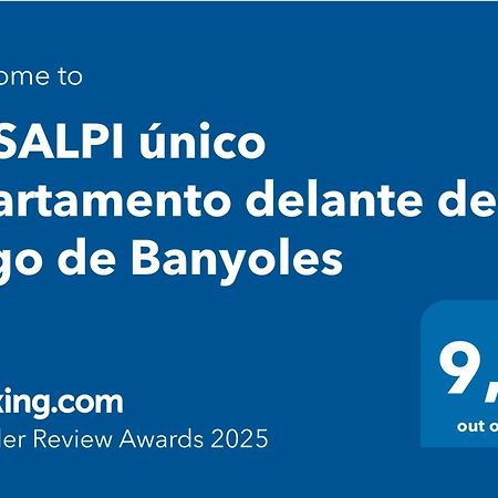 Jasalpi Unico Apartamento Delante Del Lago De Banyoles Extérieur photo